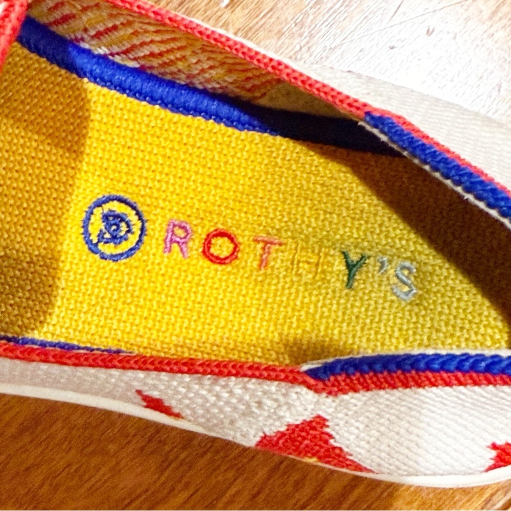 Rothy's Kids Slip On Sneakers Flames Little Kids Size 1 Unisex - Picture 4 of 6